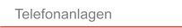 Telefonanlagen